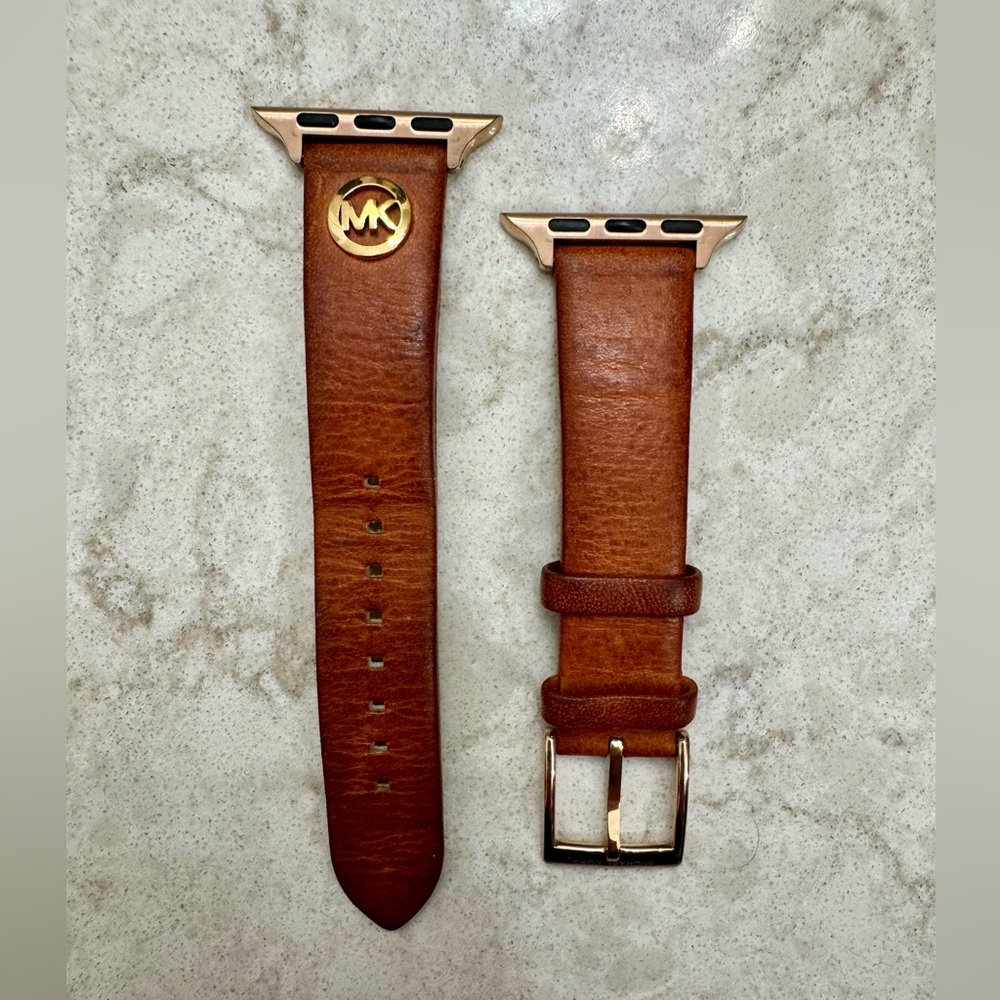 Michael Kors Leather iPhone 38/40mm Watch Band
